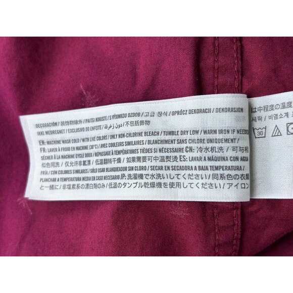 Hollister Mens Epic Flex Stretch Shirt L Palm Tree Print - Picture 13 of 13